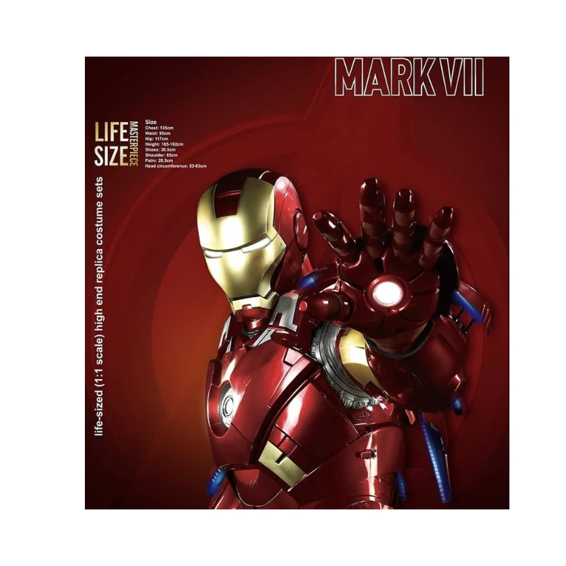 1:1 Iron Man MK7 Wearable Armour Newly Upgraded Deluxe Ver By Killer Body - Image 3