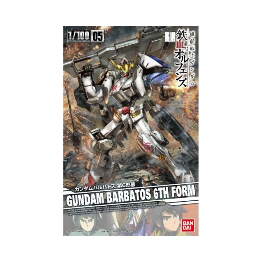 1/100 Iron-Blooded Orphans #05 Gundam Barbatos 6th Form - Image 2