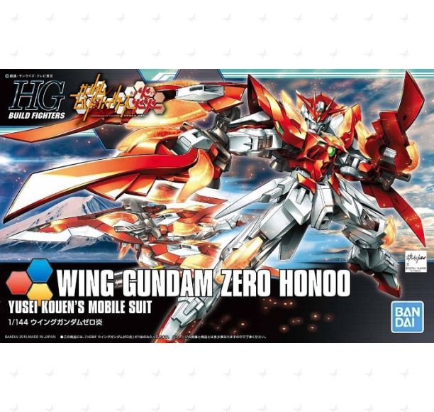 1/144 HGBF #33 Wing Gundam Zero Honoo - Image 2