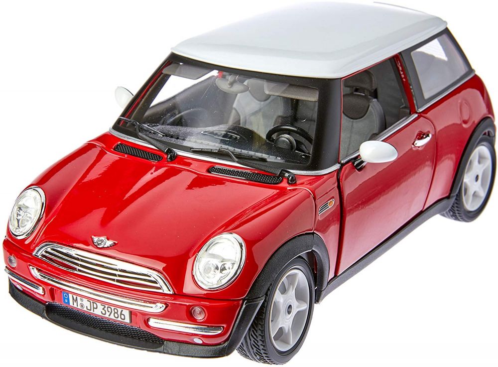 Mini Cooper 1/18 Scale Die Cast Model Car by Bburago - Image 3