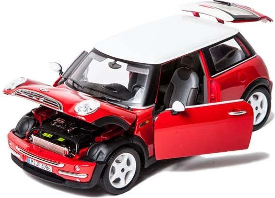 Mini Cooper 1/18 Scale Die Cast Model Car by Bburago - Image 4