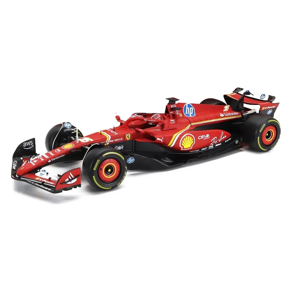 1:18 Ferrari Formula - Sf24 (2024 Imola Italy Emilia Romagna Diecast Cars By Bburago