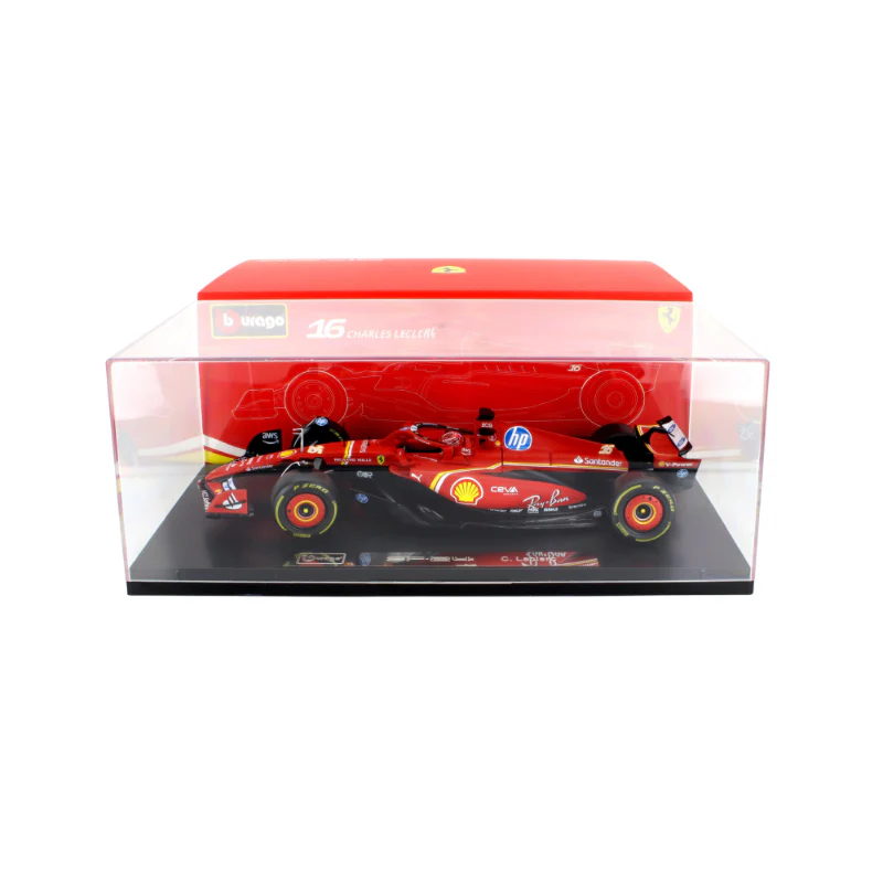 1:18 Ferrari Formula - Sf24 (2024 Imola Italy Emilia Romagna Diecast Cars By Bburago - Image 2
