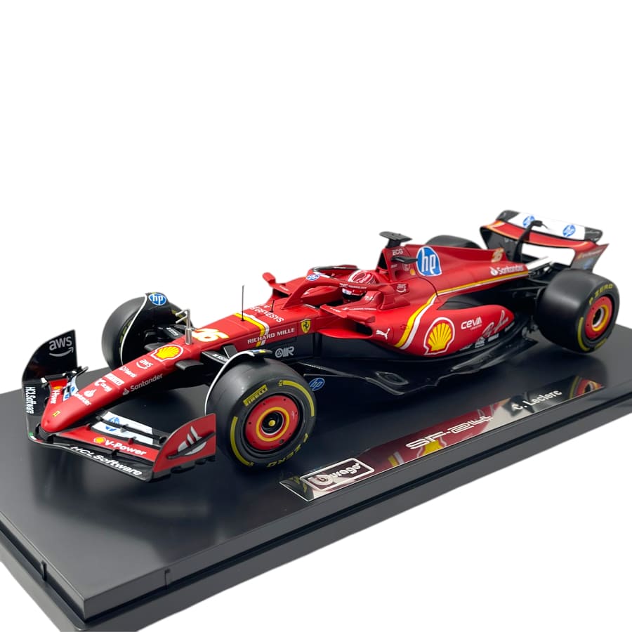 1:18 Ferrari Formula - Sf24 (2024 Imola Italy Emilia Romagna Diecast Cars By Bburago - Image 3