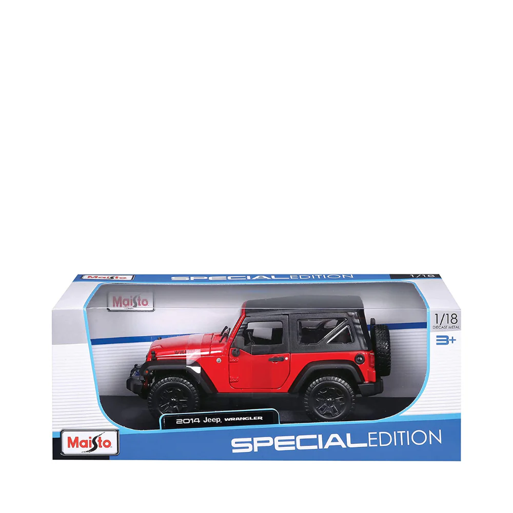 Wrangler Jeep 2014 1/18 Scale Diecast Car Model by Maisto