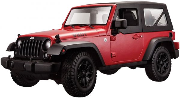 Wrangler Jeep 2014 1/18 Scale Diecast Car Model by Maisto - Image 3