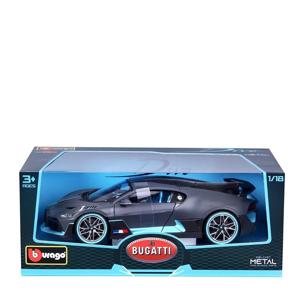 Bugatti Divo 1/18 Scale Die Cast Model Car  by BBurago