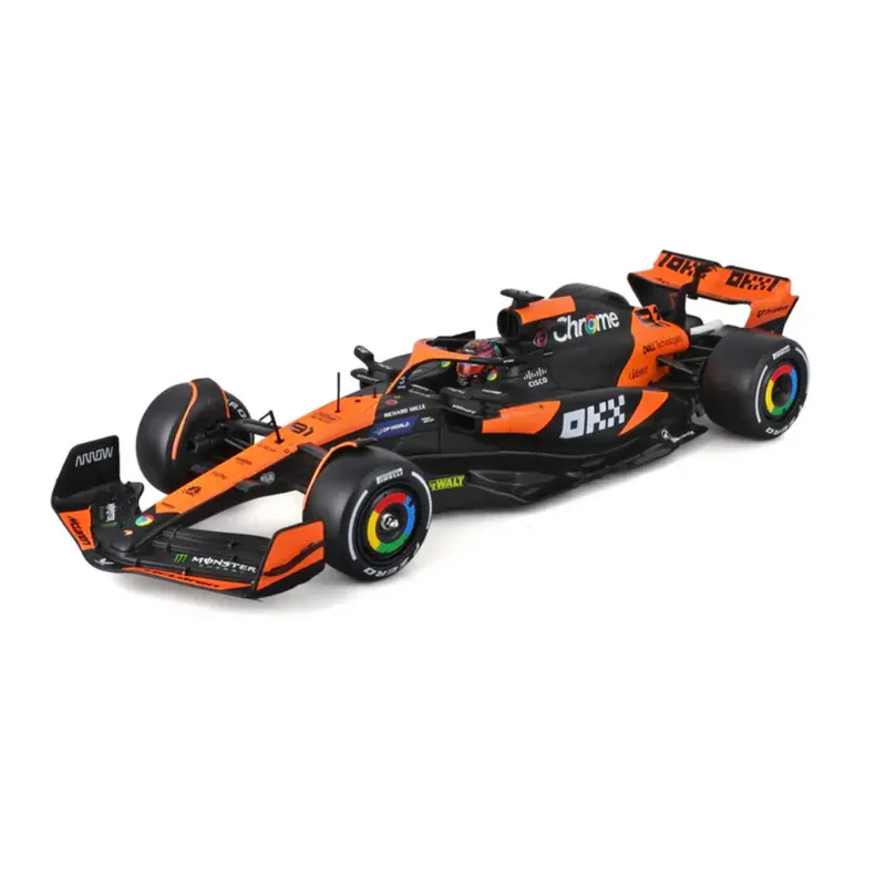 1:24 Formula Model Kit (With Helmet & Plastic Stand) -  Mcla Diecast Cars By Bburago
