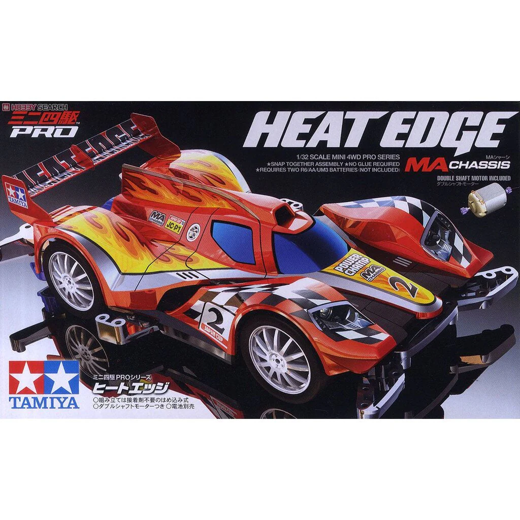 1/32 Mini 4WD PRO #36 Heat Edge (MA Chassis) By Tamiya - Image 2
