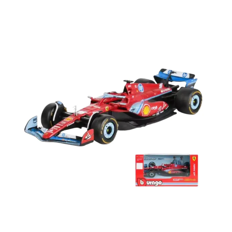 1:43 Ferrari Formula (Without Helmet & Plastic Stand) Sf Diecast Cars By Bburago