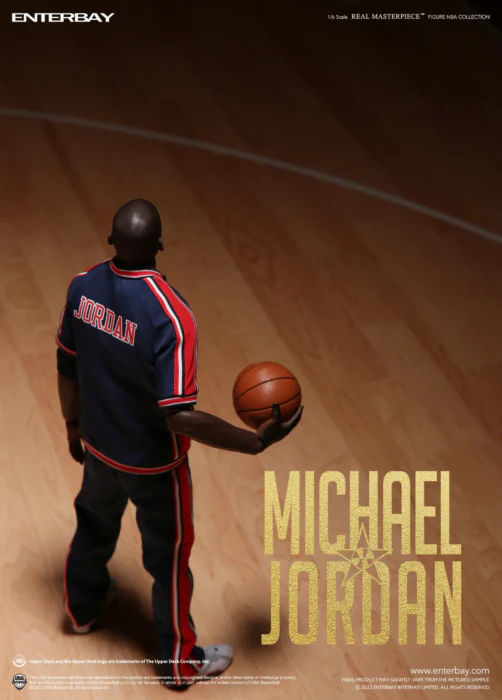 NBA Basketball - Michael Jordan Barcelona ’92 1/6th Scale Enterbay Action Figure By Enterbay - Image 6