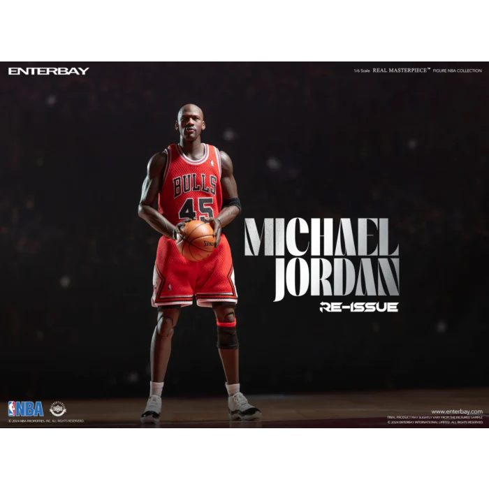 NBA Basketball - Michael Jordan (I'm Back #45) 1/6th Scale Action Figure By Enterbay - Image 4