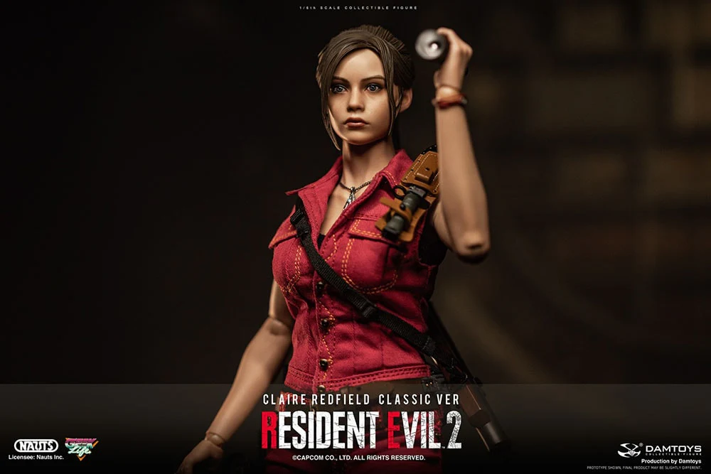 Resident Evil 2 Claire Redfield (Classic Ver.) 1/6 Scale Figure By HOT HEART - Image 2