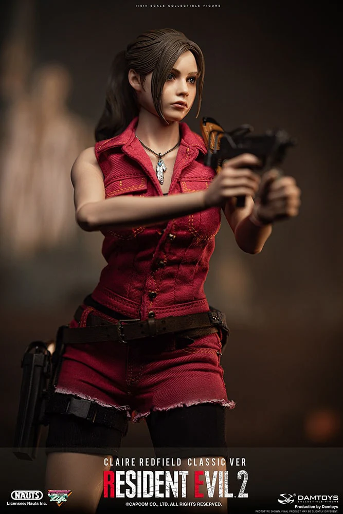 Resident Evil 2 Claire Redfield (Classic Ver.) 1/6 Scale Figure By HOT HEART - Image 6