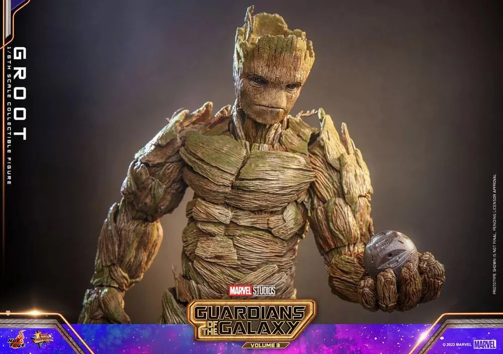 Marvel Guardians of the Galaxy GROOT VOLUME 3 /6 Scale Action Figure By Hot Toys - Image 10