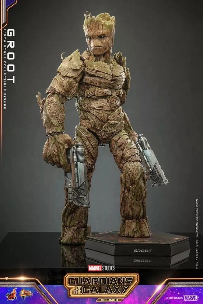 Marvel Guardians of the Galaxy GROOT VOLUME 3 /6 Scale Action Figure By Hot Toys - Image 2