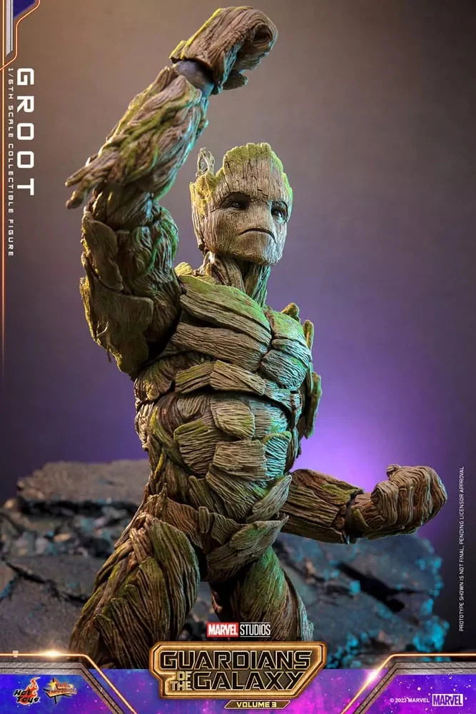 Marvel Guardians of the Galaxy GROOT VOLUME 3 /6 Scale Action Figure By Hot Toys - Image 6