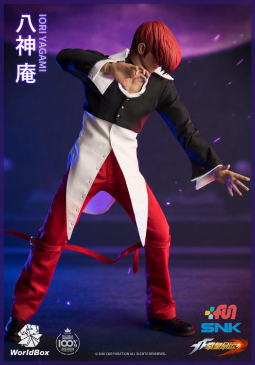 The King of Fighters Iori Yagami Deluxe 1/6 Scale Figure By World Box - Image 5