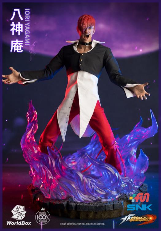 The King of Fighters Iori Yagami Deluxe 1/6 Scale Figure By World Box - Image 6