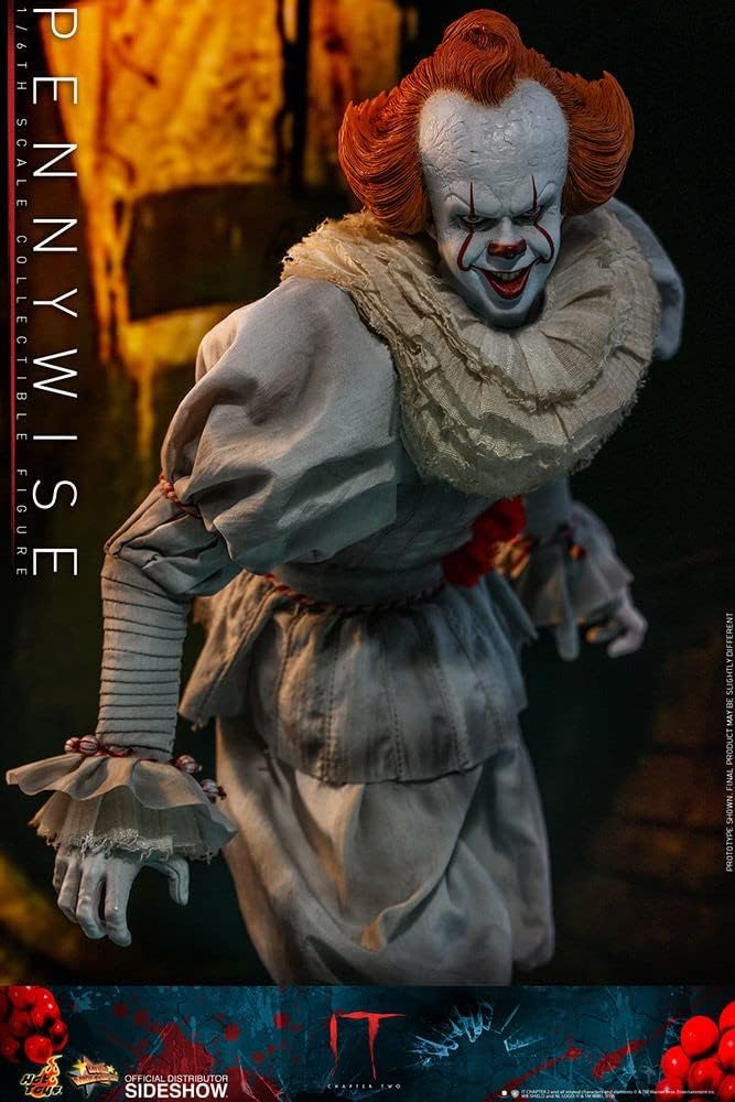 IT PENNYWISE CH 2 1/6 Scale Action Figure By Hot Toys - Image 4
