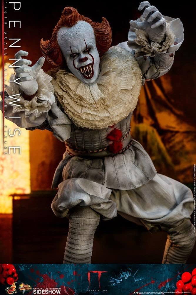IT PENNYWISE CH 2 1/6 Scale Action Figure By Hot Toys - Image 6