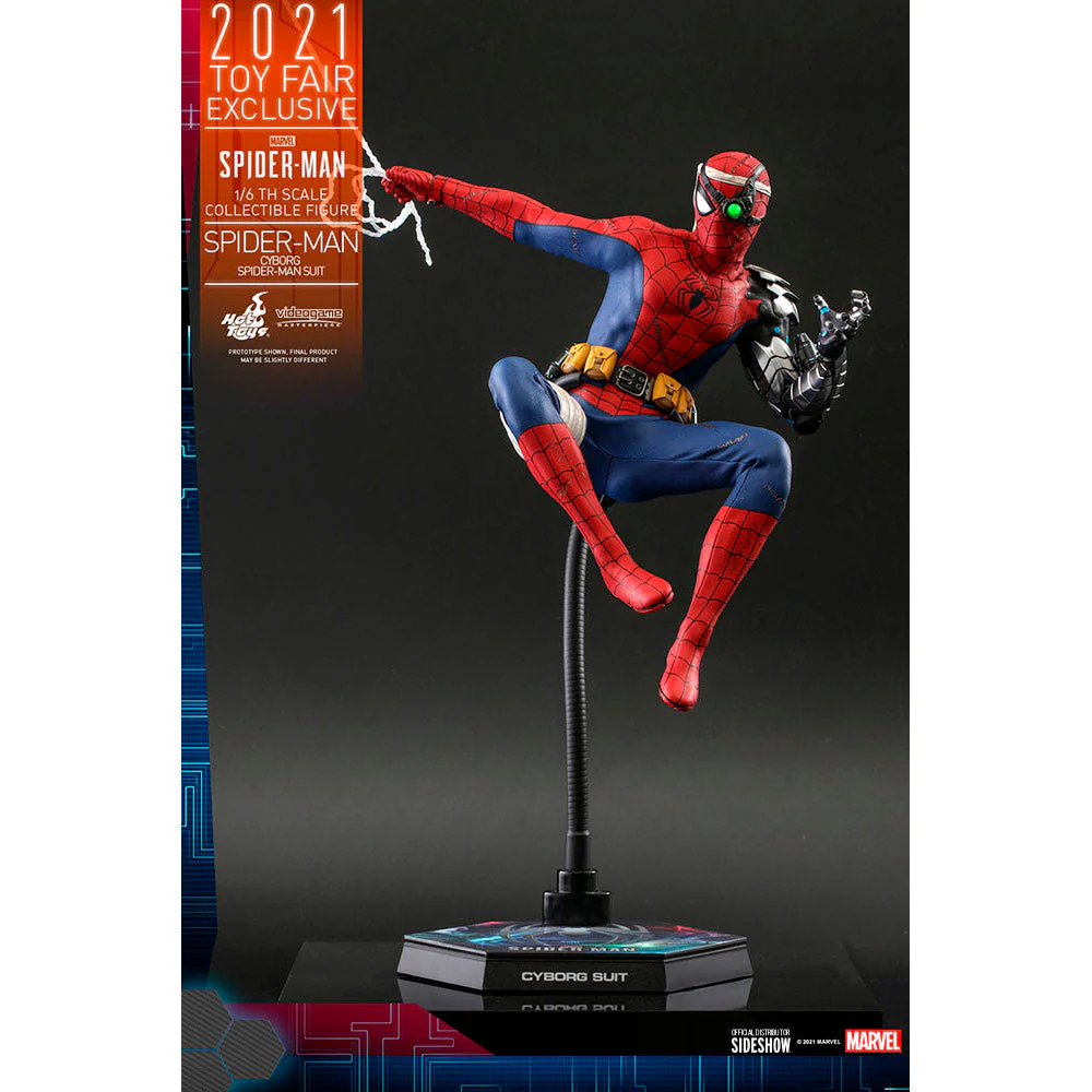 Marvel SPIDER MAN CYBORG SUIT 1/6 Scale Action Figure By Hot Toys - Image 2