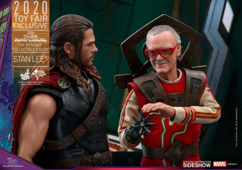 Marvel STAN LEE BARBER SAKAAR PLANET 1/6 Scale Action Figure By Hot Toys - Image 7