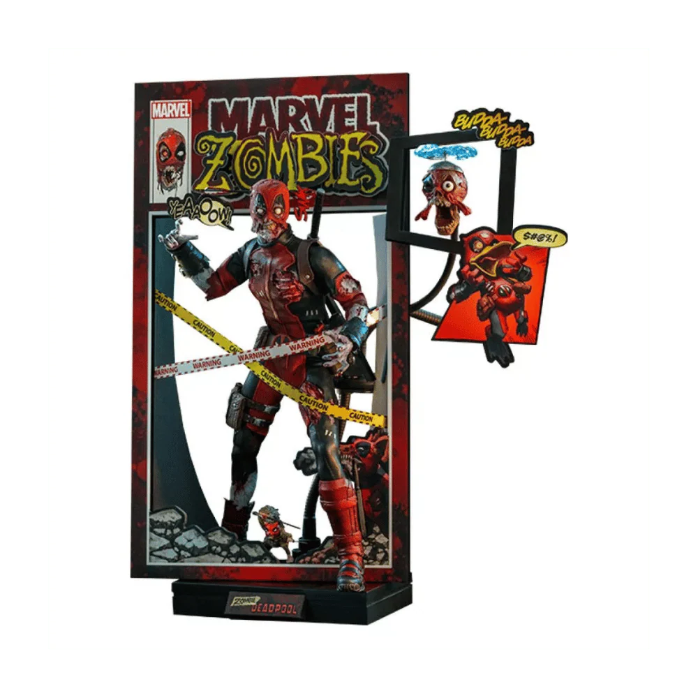 Marvel ZOMBIE DADPOOL 1/6 Scale Action Figure By Hot Toys
