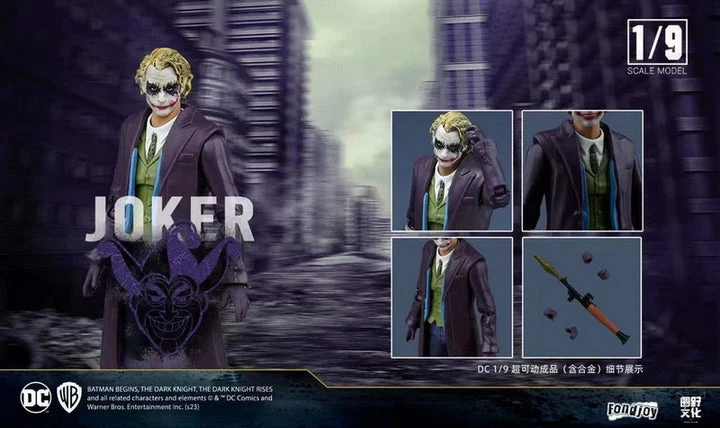 DC Series - Joker Clown Action Figure 1/9 By Fond Joy - Image 4