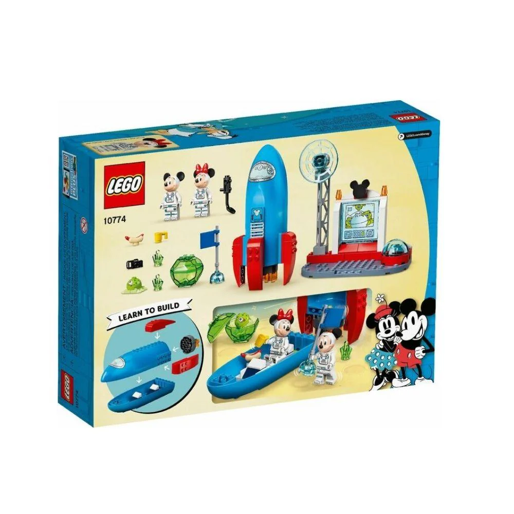 10774 Mickey Mouse & Minnie Mouse's Space Rocket - Image 2