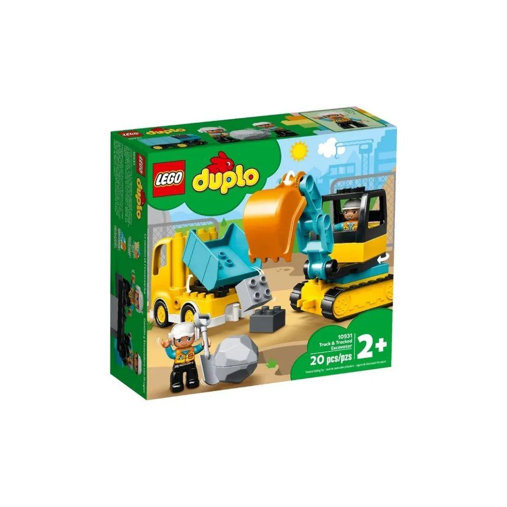 10931 Truck & Tracked Excavator - Image 2