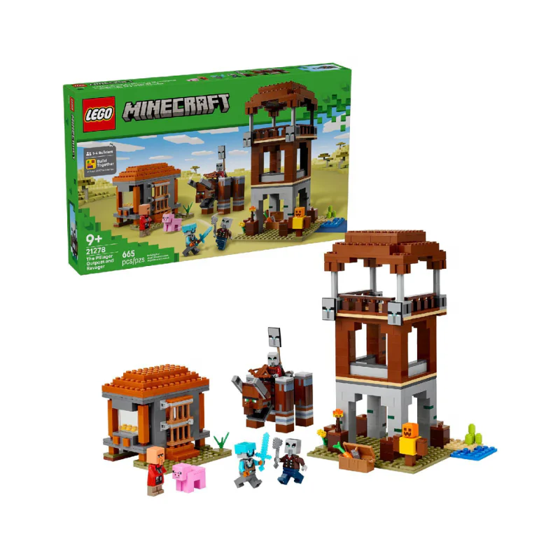 21278 The Pillager Outpost And Rav.. V29 Minecraft By Lego