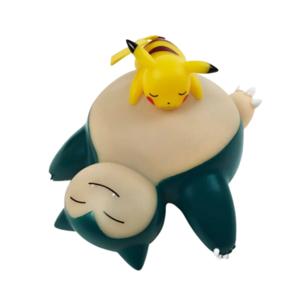 Pokémon Sleeping 10"  Snorlax And Pikachu Led Lamp