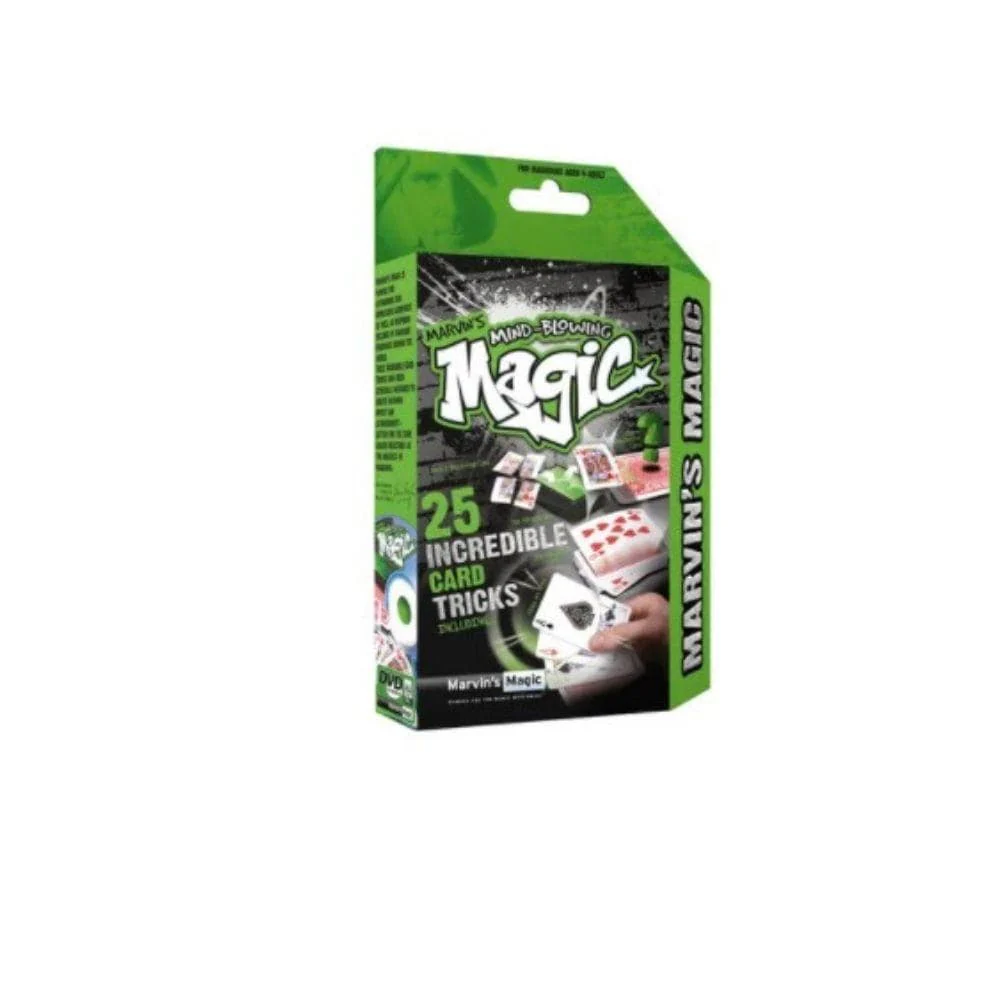 25- Piece Incredible Card Tricks Game Set