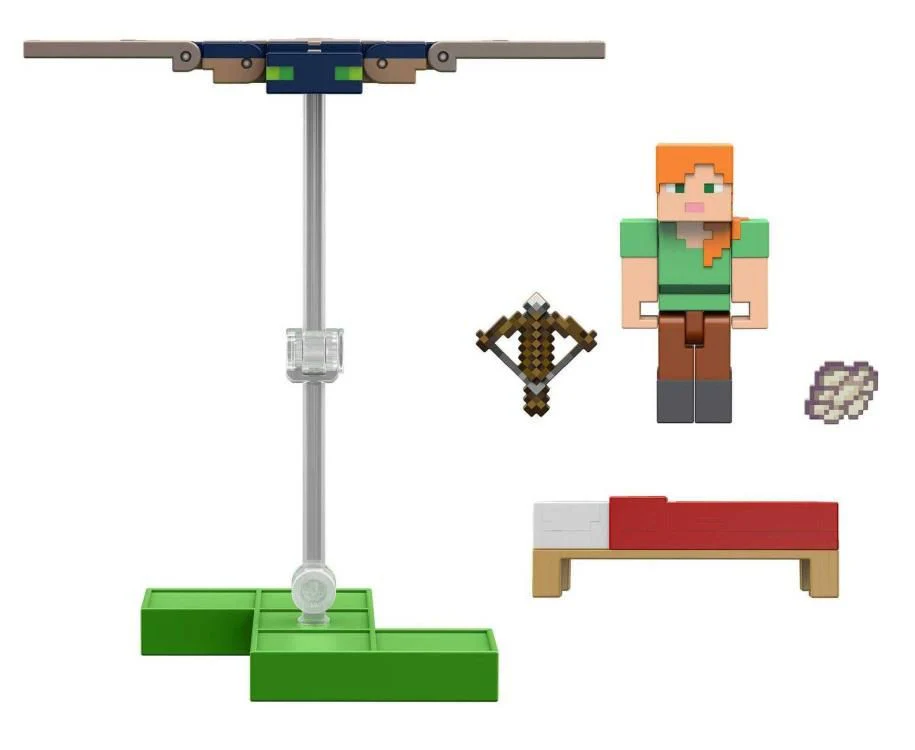 Minecraft Alex Vs The Phantom 3.25 " Action Figure Set - Image 2