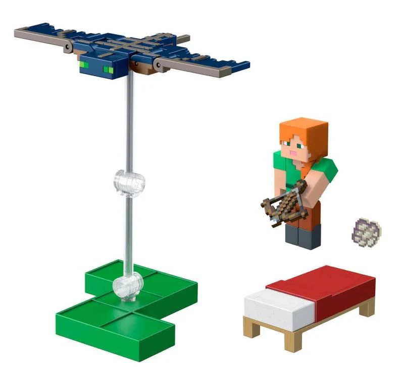 Minecraft Alex Vs The Phantom 3.25 " Action Figure Set - Image 3