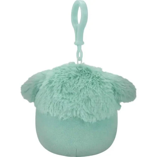 Squishmallow 3.5" Joelle Teal Bigfoot Clip-on Plush Toy - Image 2