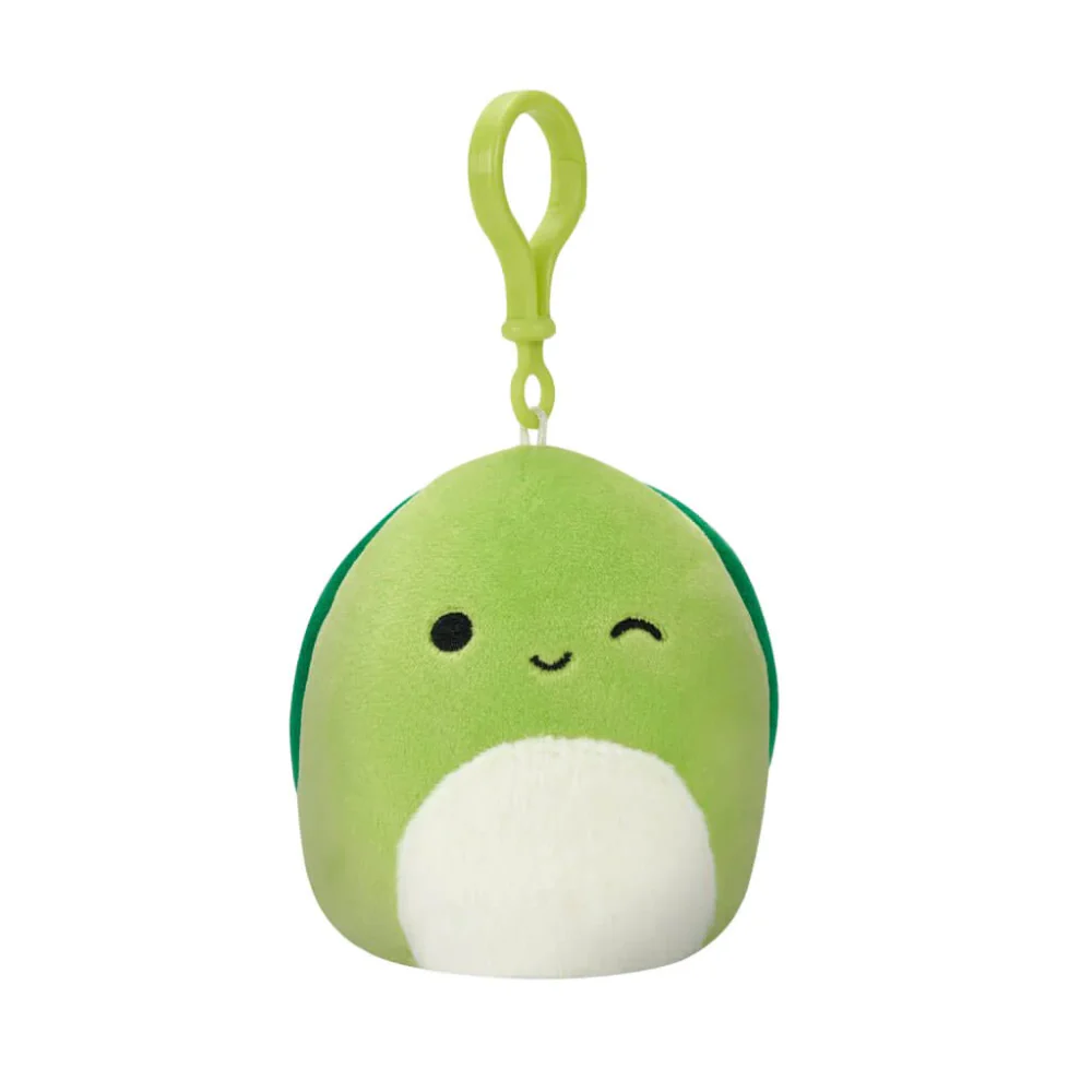 Squishmallow 3.5" Winking Turtle Clip-on Plush Toy