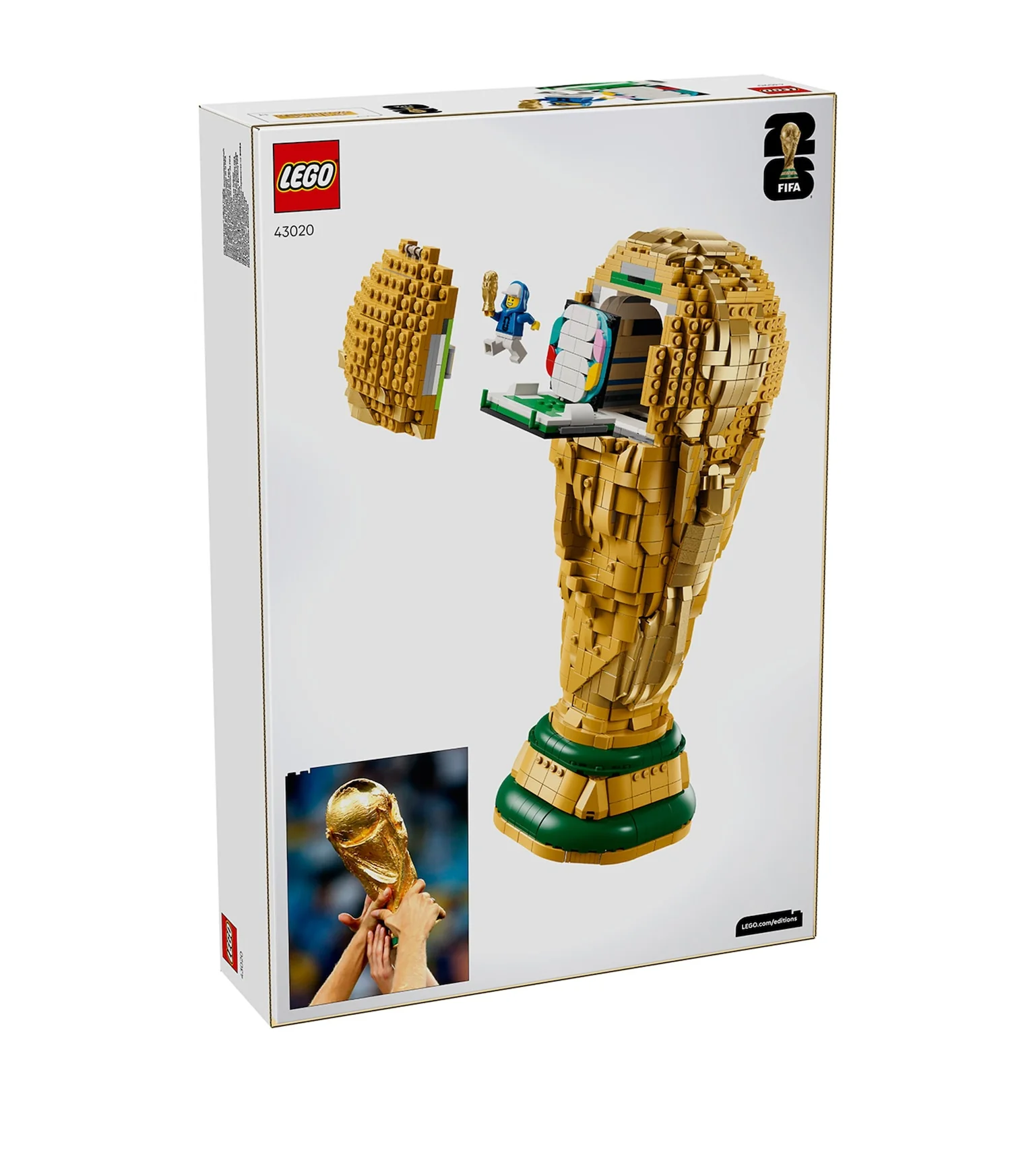 43020 Lego FIFA World Cup Official Trophy Special Edition S 2027 Football - Image 2