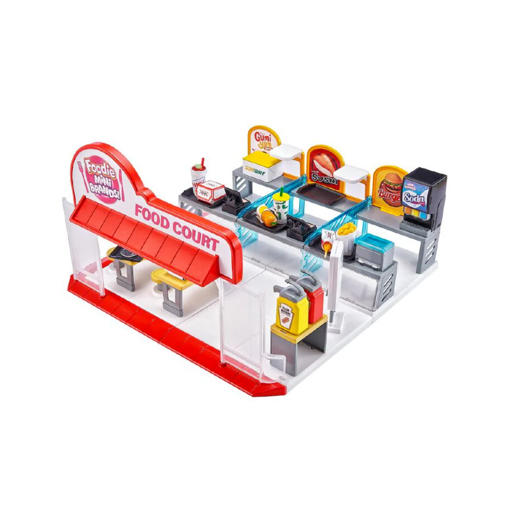 5 Surprise Foodie Mini Brands S1 Mini Food Court Playset - Image 3