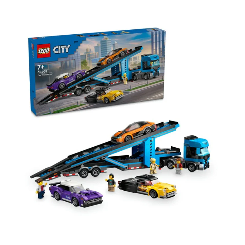 60408 Car Transporter Truck with Sports Cars