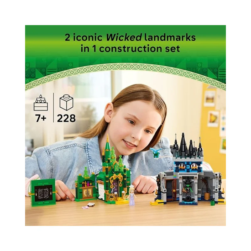 75689 Wicked Emerald City & Kiamo Ko Castle By Lego - Image 2