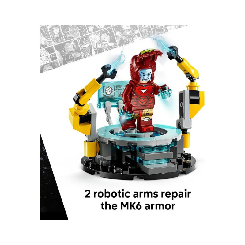 76315 Iron Man'S Laboratory: Hall.. V29 By Lego - Image 4