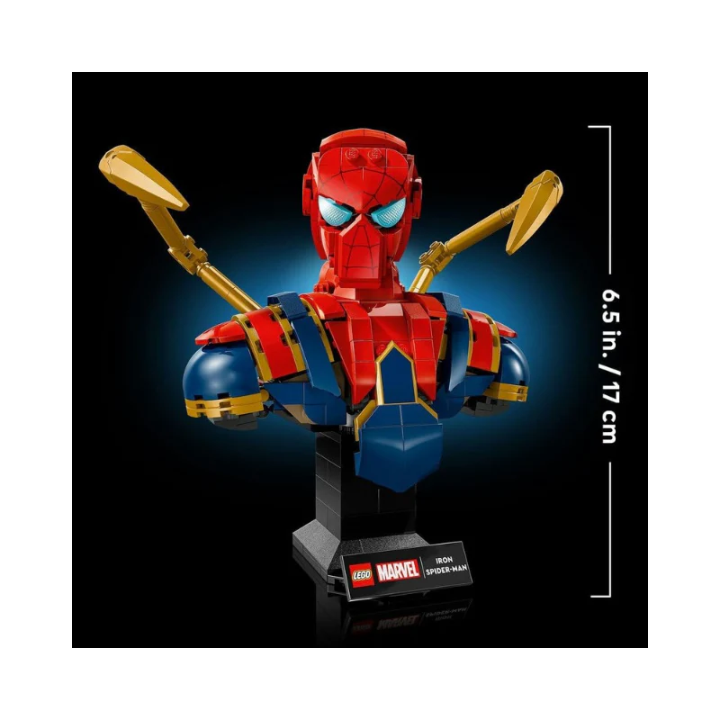 76326 Iron Spider-Man Bust By Lego - Image 8