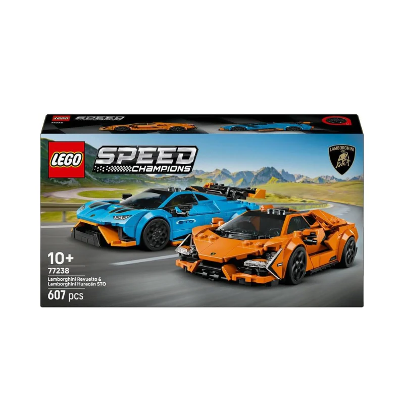 77238 Lamborghini Revuelto & Lamborghini Huracán STO Technic By Lego - Image 10