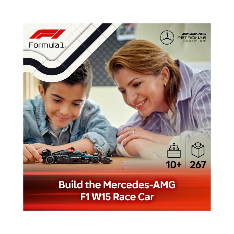 77244 Mercedes Amg F1 W15 Race Car V29 Technic By Lego - Image 2