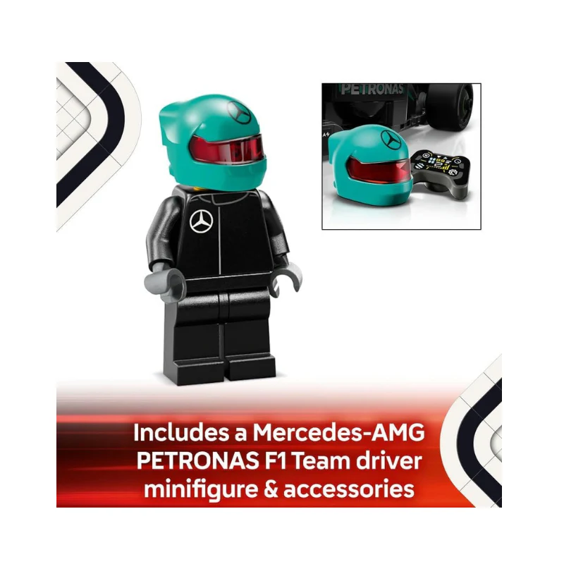 77244 Mercedes Amg F1 W15 Race Car V29 Technic By Lego - Image 4
