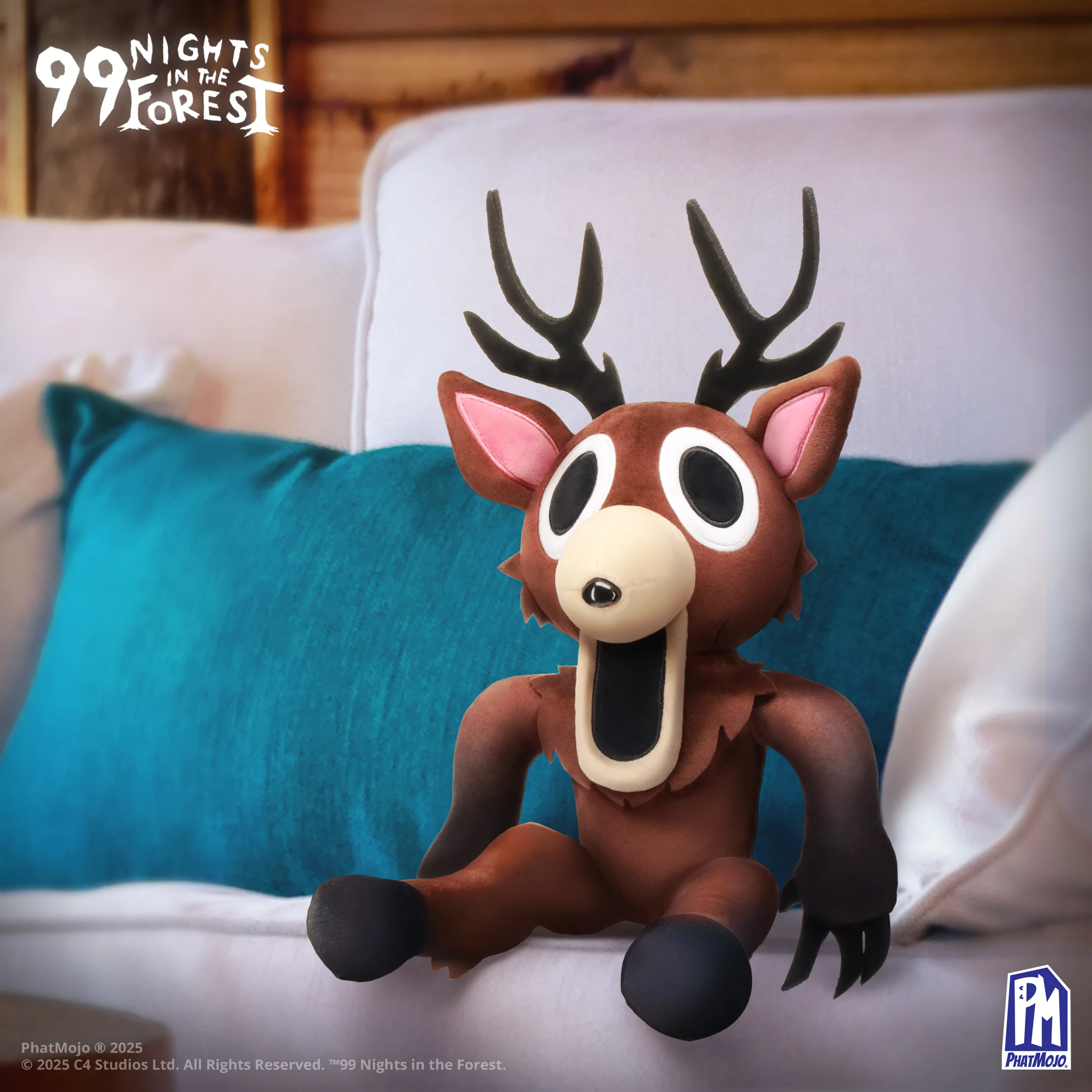99 Nights In The Forest - Deluxe Plush - Deer 12.5 Inch Mp8301 By Phatmojo - Image 6