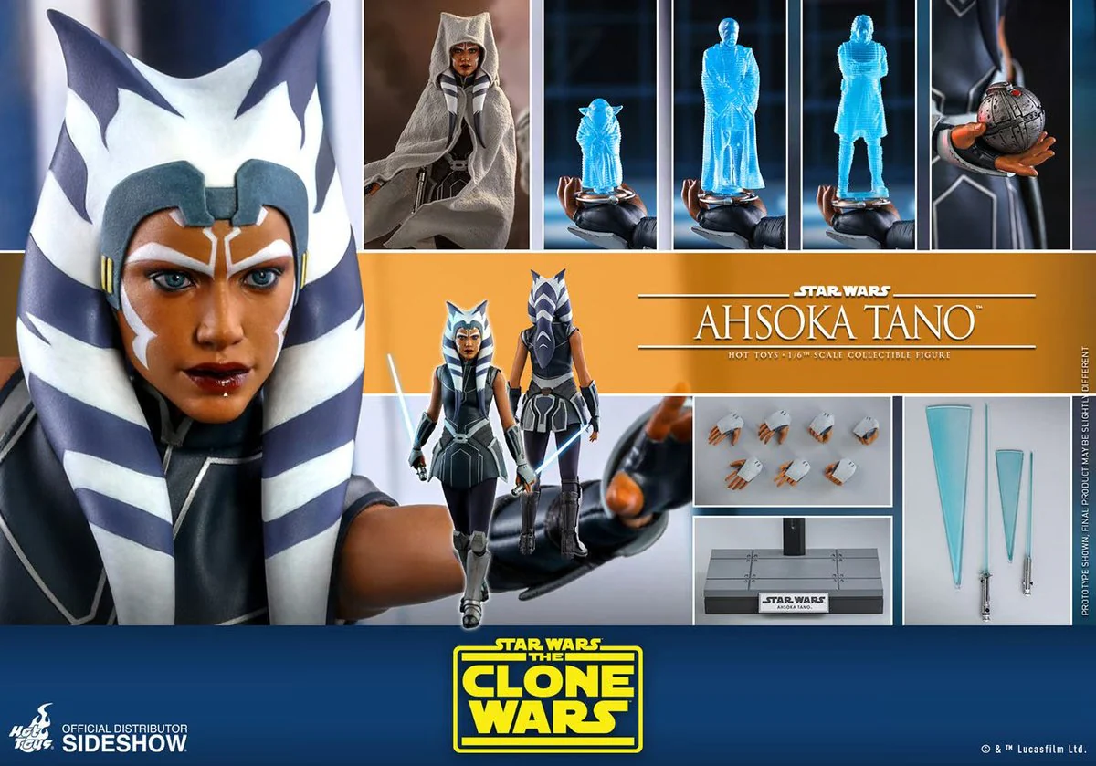 Star wars Ahsoka Tano 1:6 Clone Wars Hot Toys - Image 2