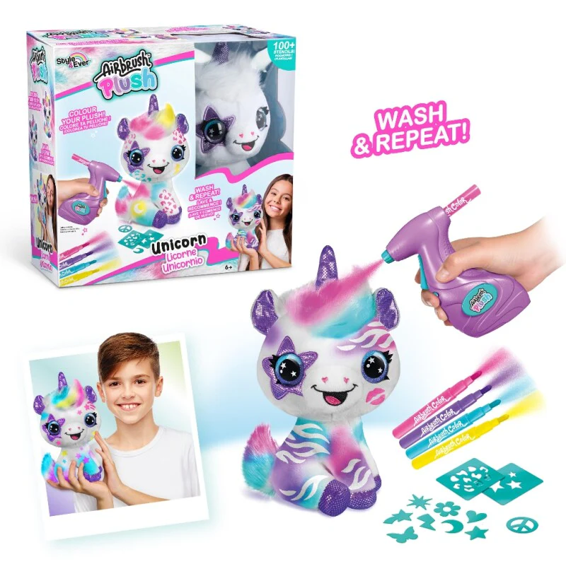 Airbrush Plush - Unicorn Toys By Canal Toys - Image 2